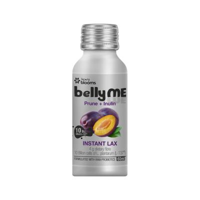 Henry Blooms BellyME Instant Lax Prune + Inulin Shots Natural Berry 60ml x 7 Pack